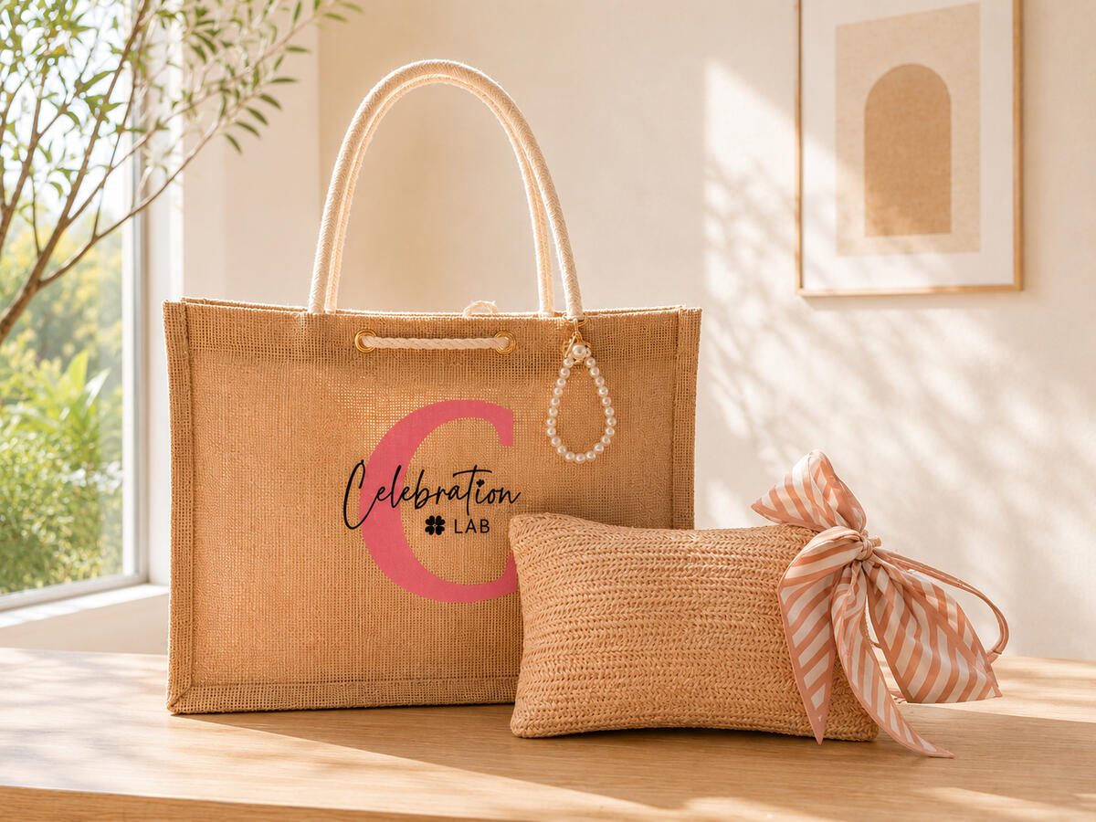 The Jute tote set The Jute tote set